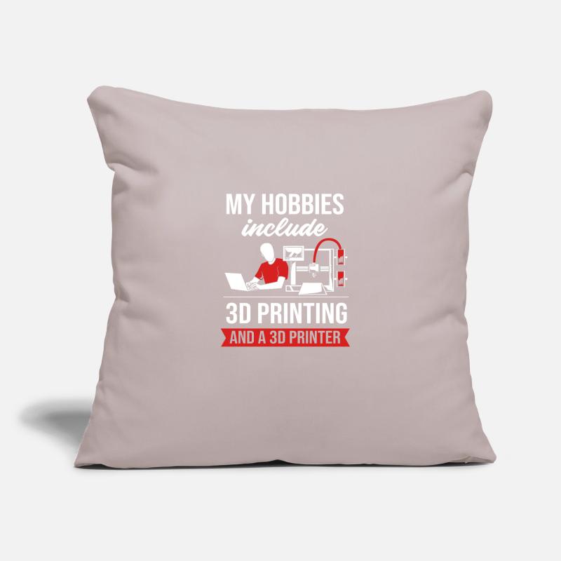 Impression 3D Impression Prototype Coussin et housse de 45 x 45 cm