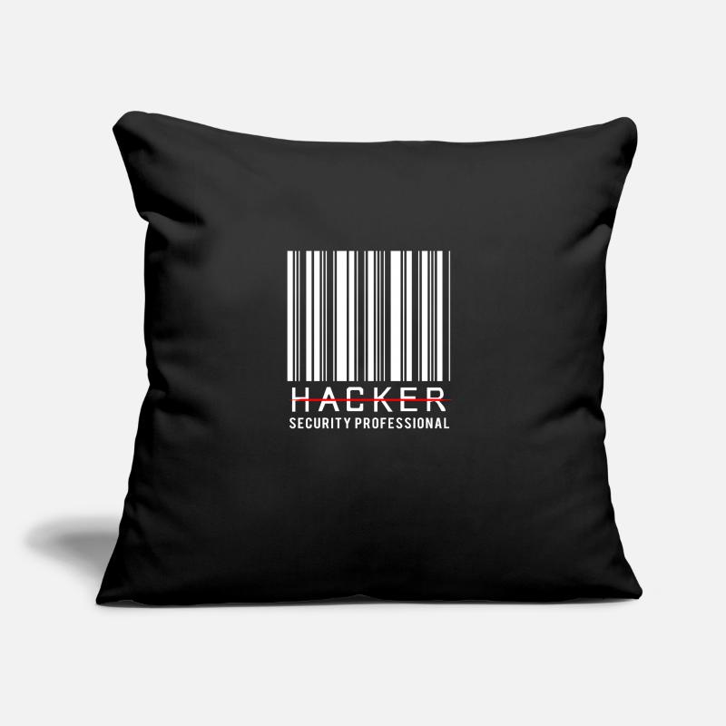 Cybersecurity Cyber Programmierer Hacker Sofakissen mit Füllung 45 x 45 cm