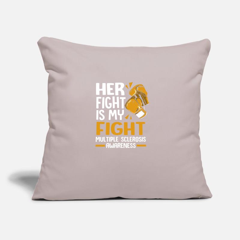 Multiple Sclerosis MS Sofa pillow with filling 45cm x 45cm