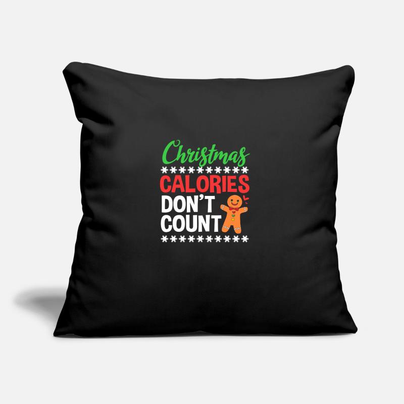 Gingerbread Man Gingerbread Heart Gingerbread Snacking Sofa pillow with filling 45cm x 45cm