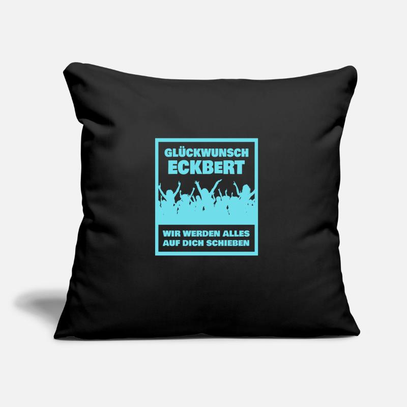 First name Eckbert Sofa pillow with filling 45cm x 45cm