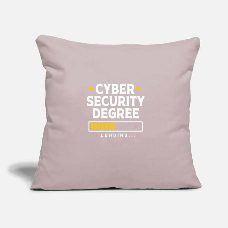 Cybersecurity Cyber Programmierer Hacker Sofakissen mit Füllung 45 x 45 cm