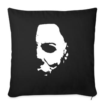 Halloween - Coussin et housse de 45 x 45 cm - noir - Devant