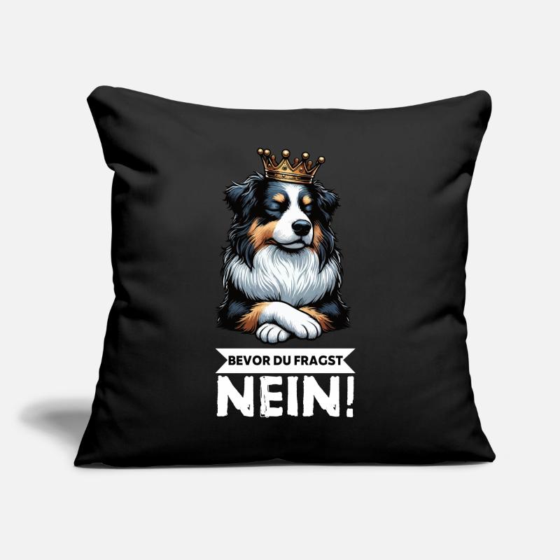 Bevor Du Fragst Australian Shepherd Aussie Aussie Sofakissen mit Füllung 45 x 45 cm