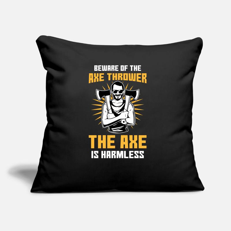 Axe ThrowIng Axe Double Axe Thrower Sofa pillow with filling 45cm x 45cm