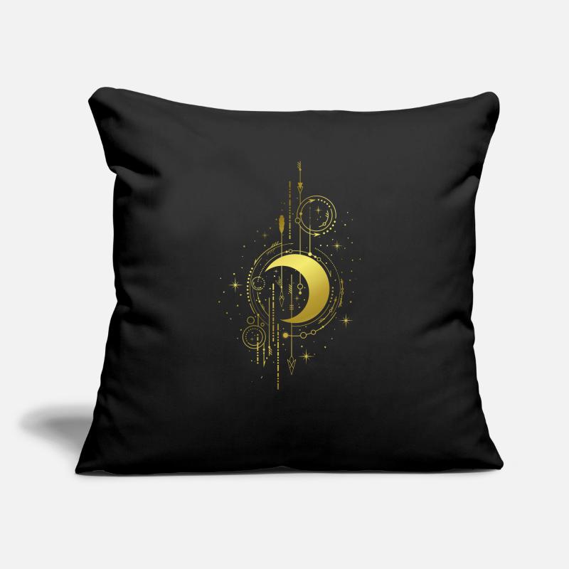 Crescent Moon Sofa pillow with filling 45cm x 45cm