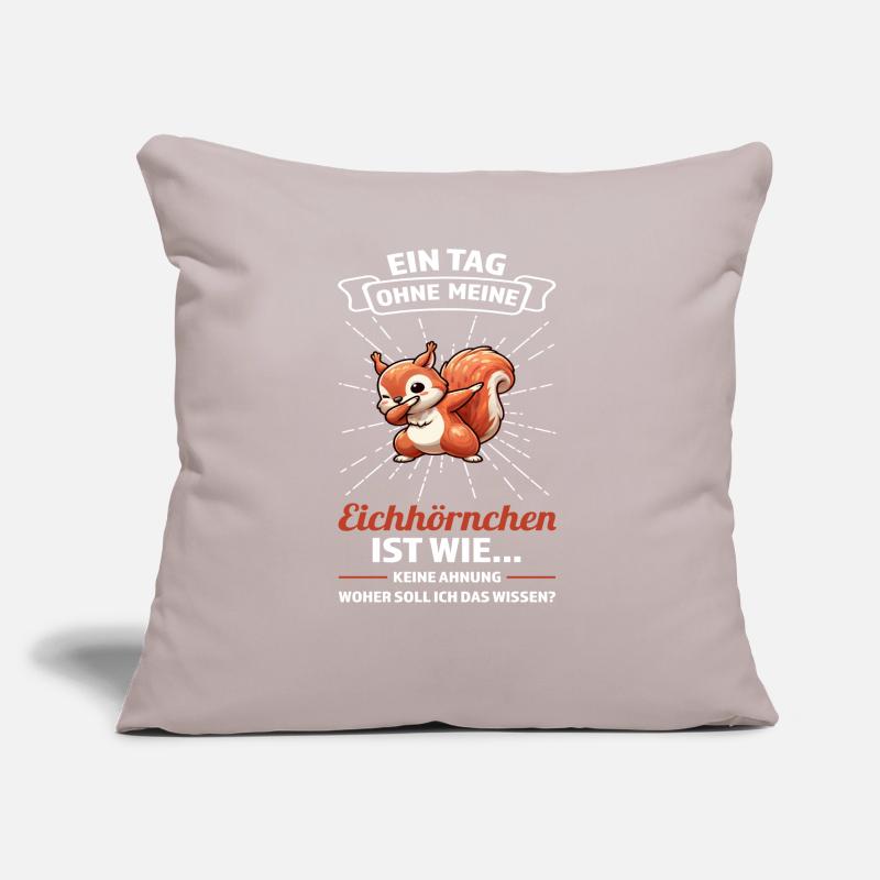 Eichhörnchen Tier Eichhörnchen-Liebhaber Geschenk Sofakissen mit Füllung 45 x 45 cm
