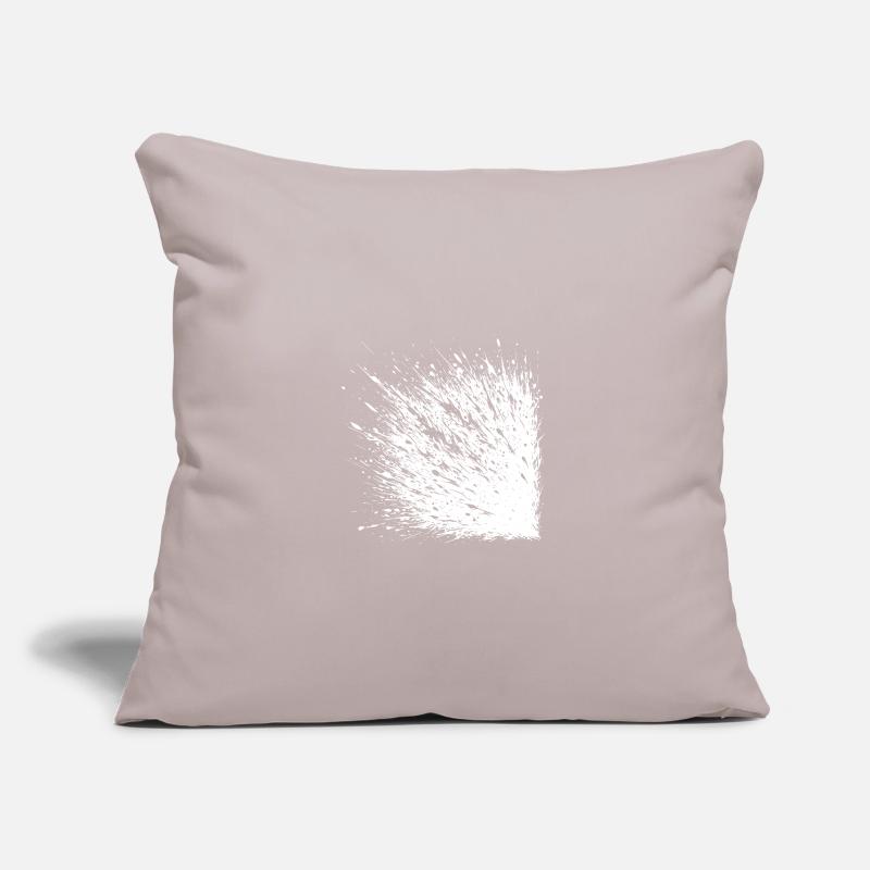 Abstract Splash Explosion When Ink Party Sofa pillow with filling 45cm x 45cm