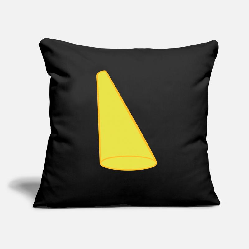 Light Cone Spotlight Stage Design Sofa pillow with filling 45cm x 45cm