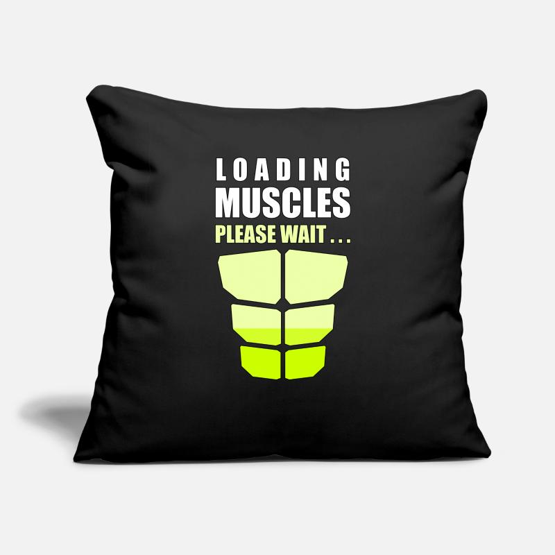 Loading muscles please wait Sofa pillow with filling 45cm x 45cm