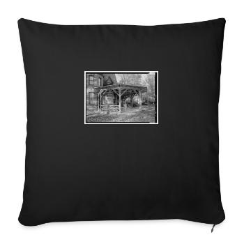 mark twain house habs 33 - Coussin et housse de 45 x 45 cm - noir - Devant