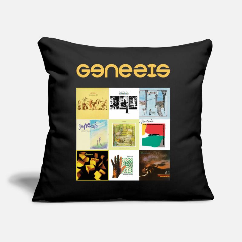 Genesis Compilation Various Album Covers Sofa pillow with filling 45cm x 45cm