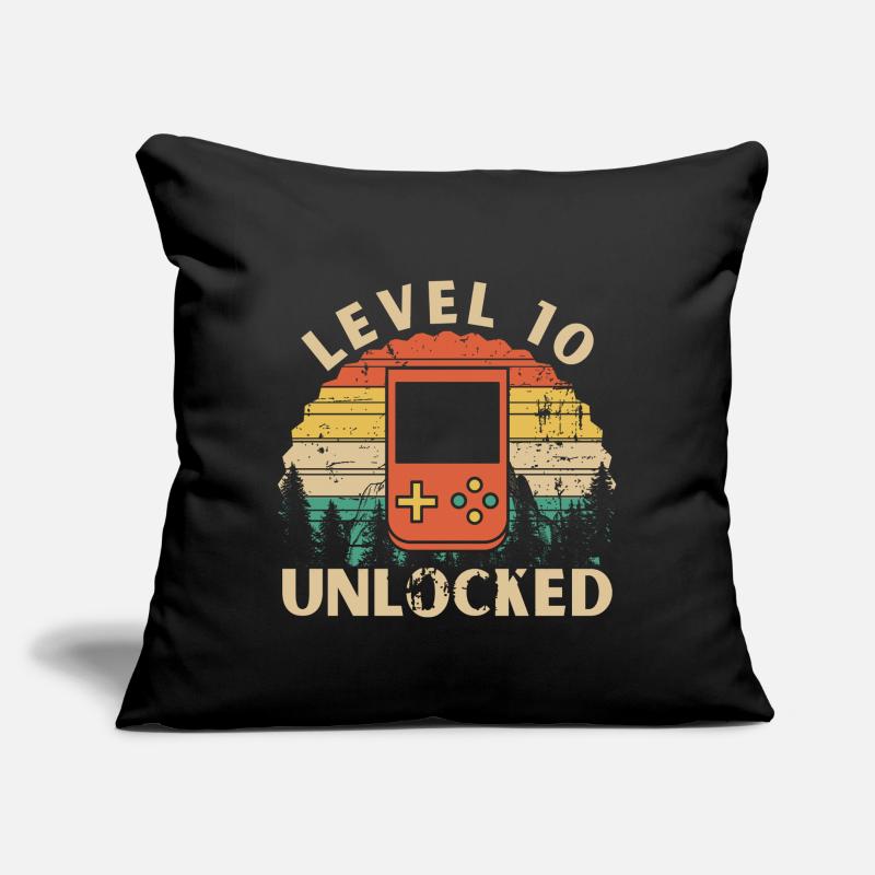 Level 10 Unlocked Sofa pillow with filling 45cm x 45cm