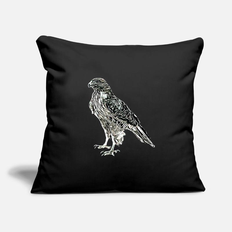 Faucon Coussin et housse de 45 x 45 cm