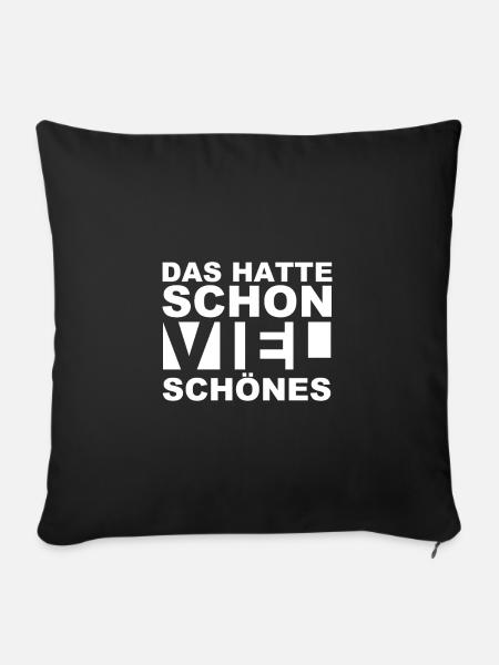 Film Filmset Spruch Take Regie - Sofakissen mit Füllung 45 x 45 cm - Schwarz