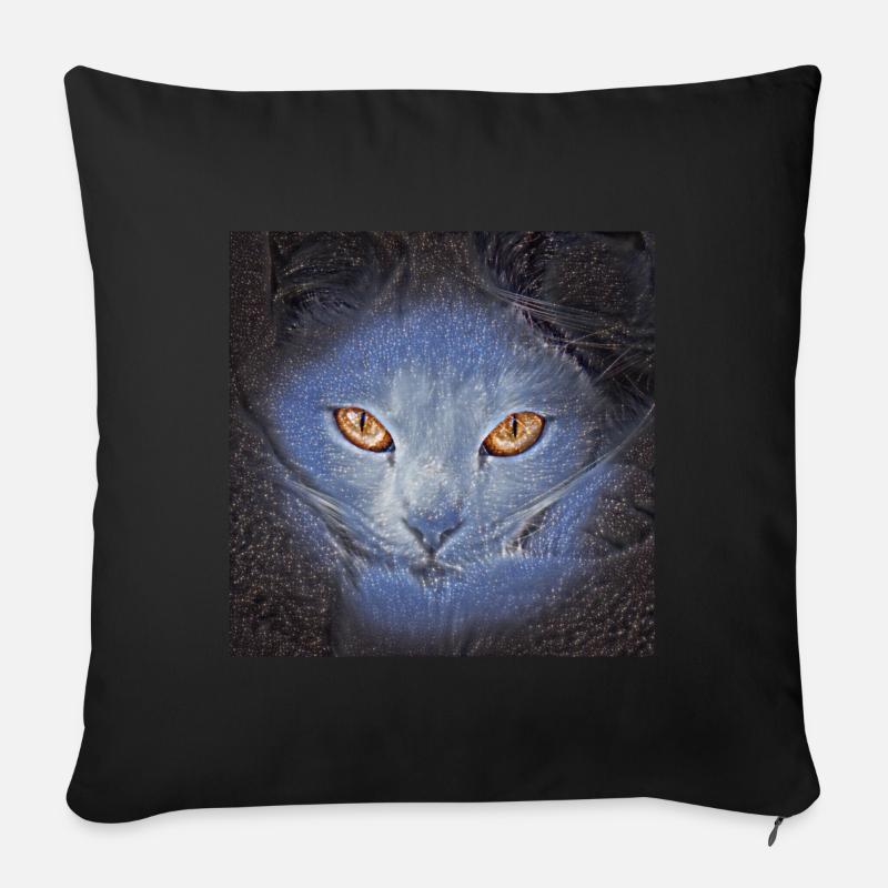 BAKENECO (5) - Coussin et housse de 45 x 45 cm - noir