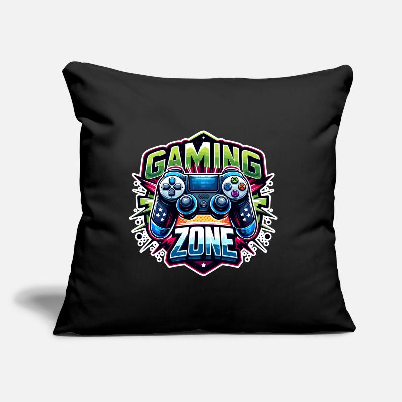 Gaming Zone - Controller Illustration Sofakissen mit Füllung 45 x 45 cm