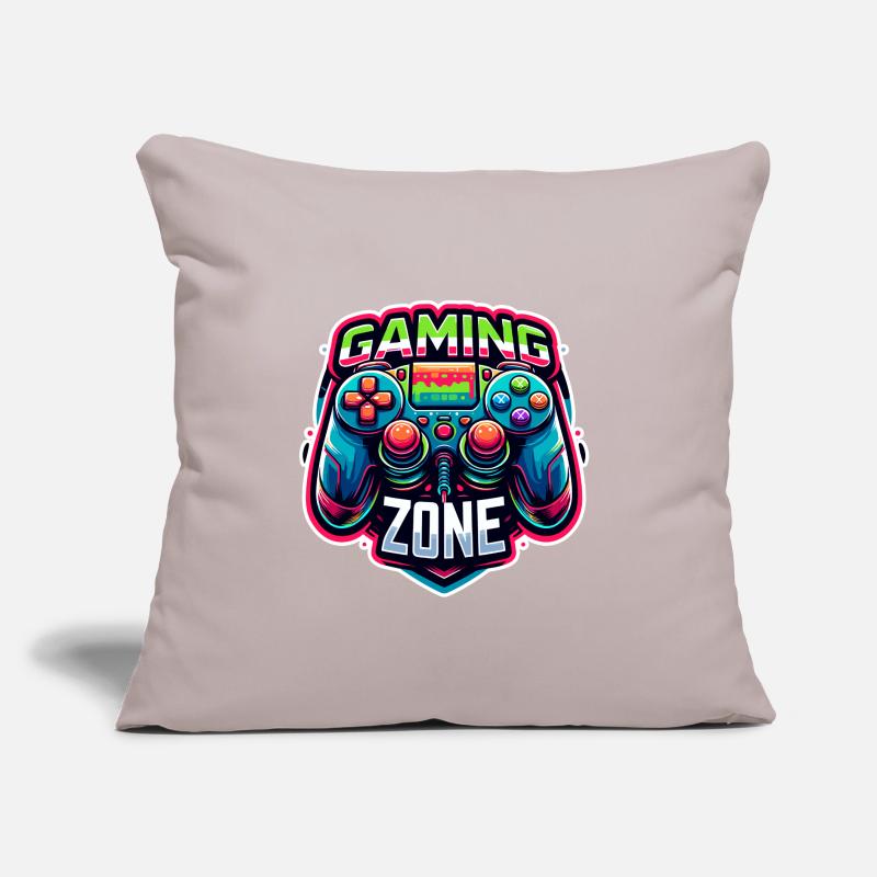 Gaming Zone - Controller Illustration Sofakissen mit Füllung 45 x 45 cm