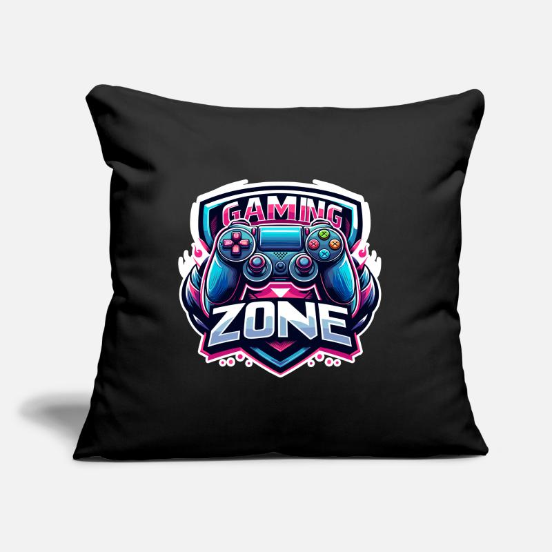 Gaming Zone - Controller Illustration Sofakissen mit Füllung 45 x 45 cm