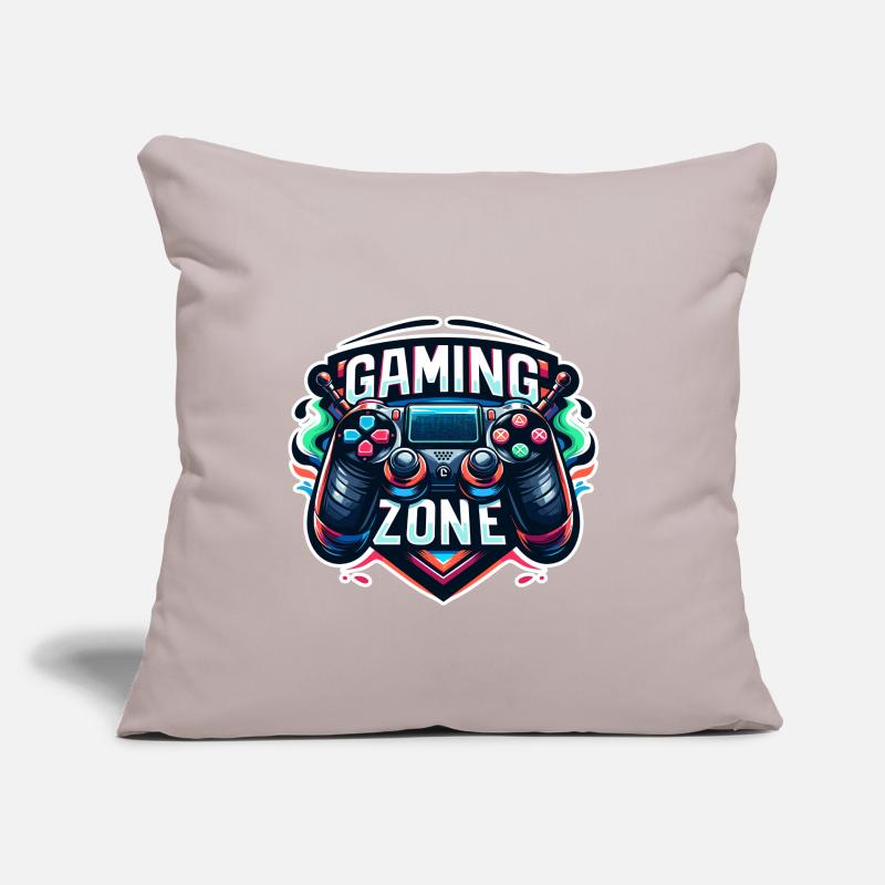 Gaming Zone - Controller Illustration Sofakissen mit Füllung 45 x 45 cm