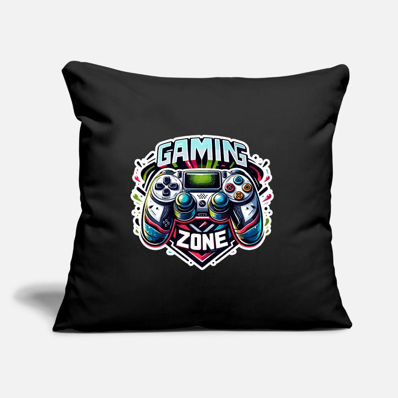Gaming Zone - Controller Illustration Sofakissen mit Füllung 45 x 45 cm