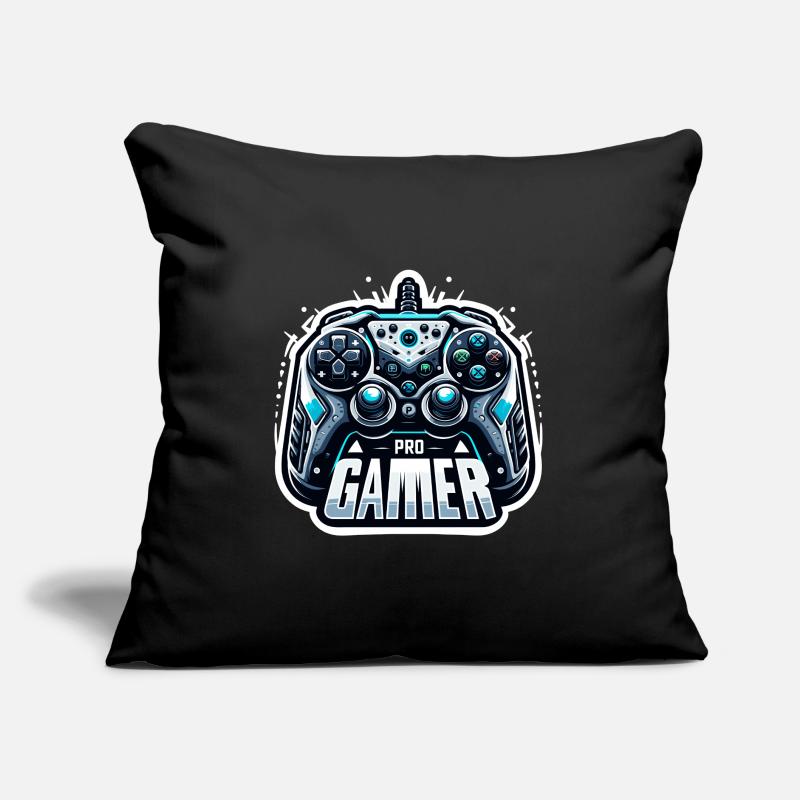 Pro Gamer - Controller Illustration Sofakissen mit Füllung 45 x 45 cm