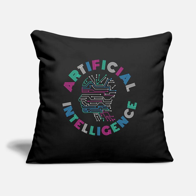 Artificial Intelligence AI Gift Sofa pillow with filling 45cm x 45cm