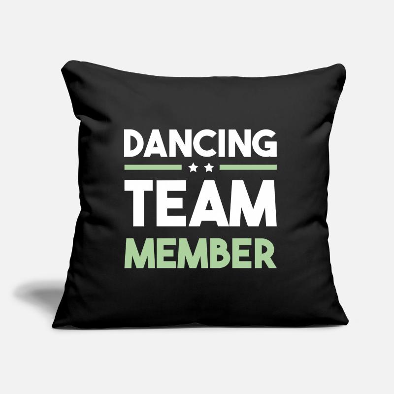 Équipe de danse Coussin et housse de 45 x 45 cm