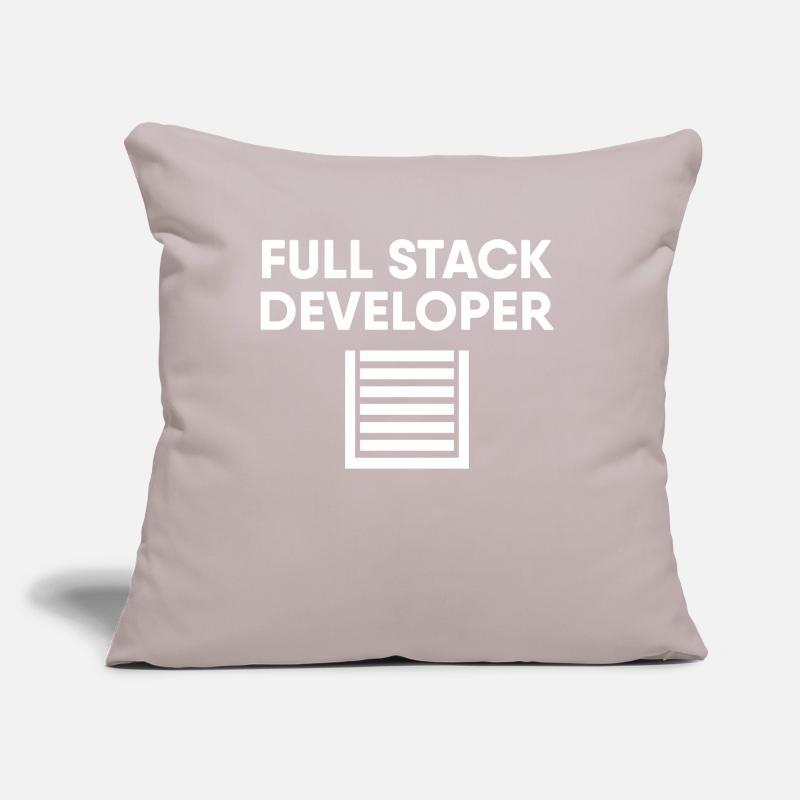 Full Stack Developer Sofa pillow with filling 45cm x 45cm