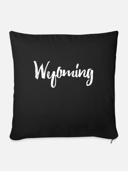 Wyoming - Sofakissen mit Füllung 45 x 45 cm - Schwarz