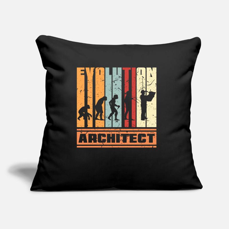 Evolution Architecture Coussin et housse de 45 x 45 cm