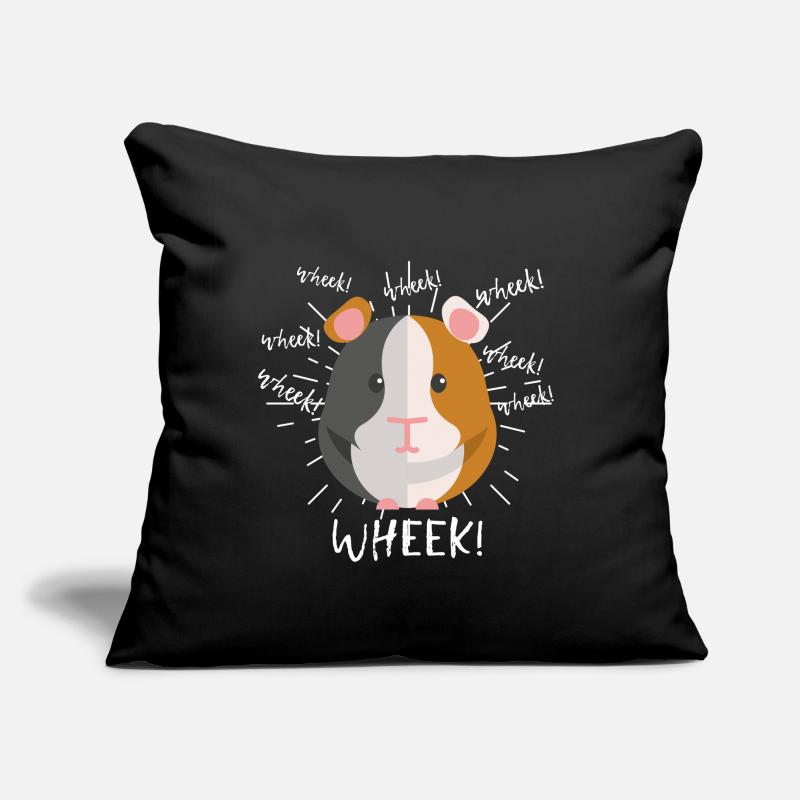 Cochon d'Inde Coussin et housse de 45 x 45 cm