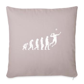 Evolution volleyball - Sofa pillow with filling 45cm x 45cm - light taupe - Front