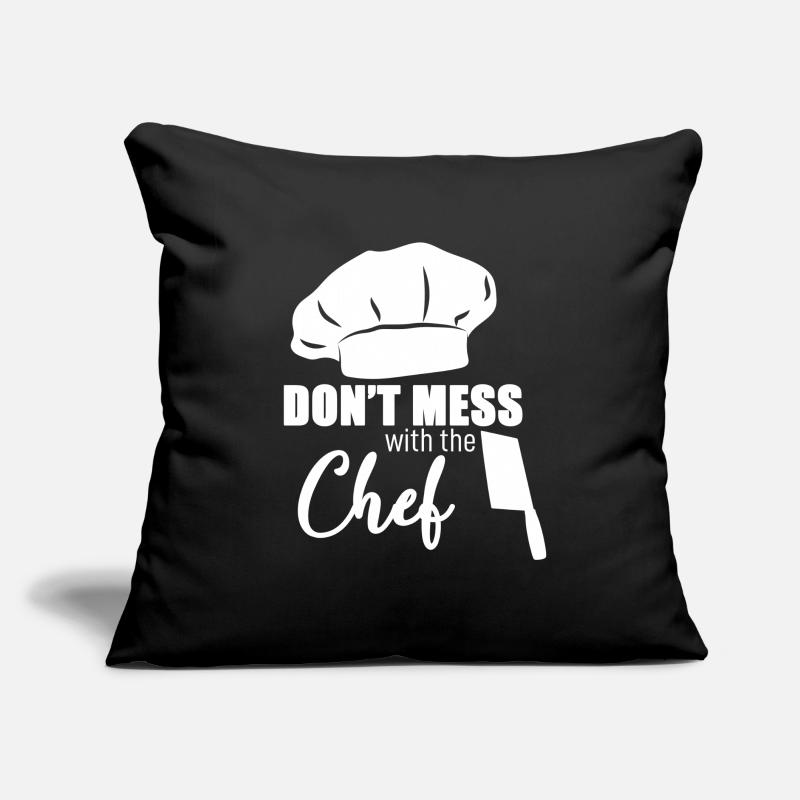 Cuisson Coussin et housse de 45 x 45 cm