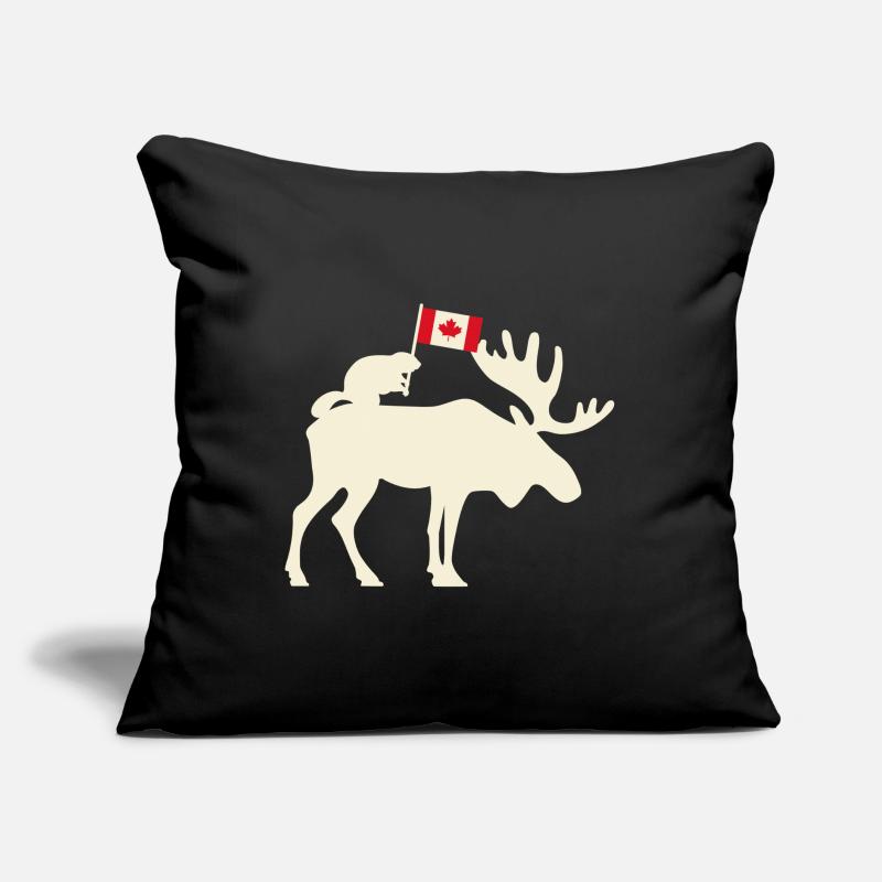 Drapeau du canada Coussin et housse de 45 x 45 cm