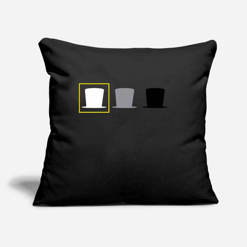 Hacker Cyber Security Pentester White Hat Hacker Sofakissen mit Füllung 45 x 45 cm