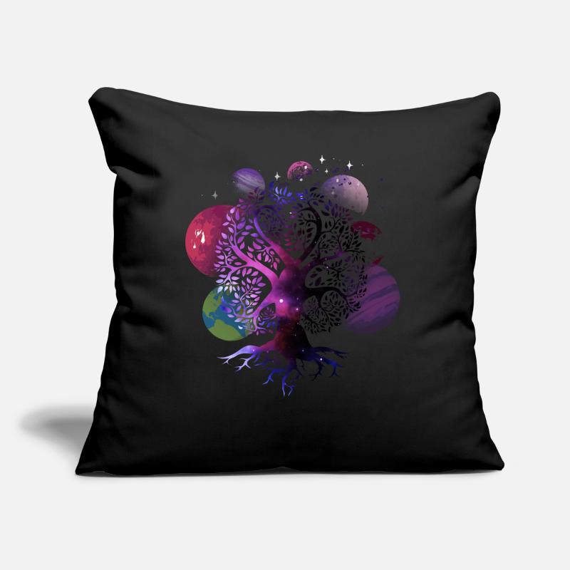 Tree of Life Galaxy, Planets, Solar System, Sofa pillow with filling 45cm x 45cm