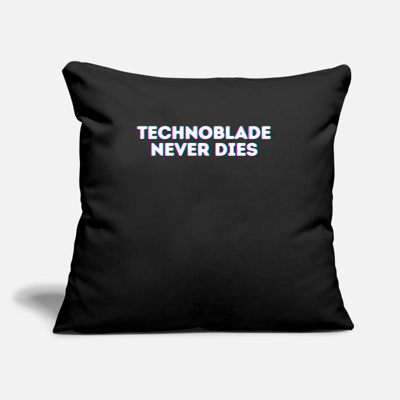 Technoblade Never dies Sofakissen mit Füllung 45 x 45 cm