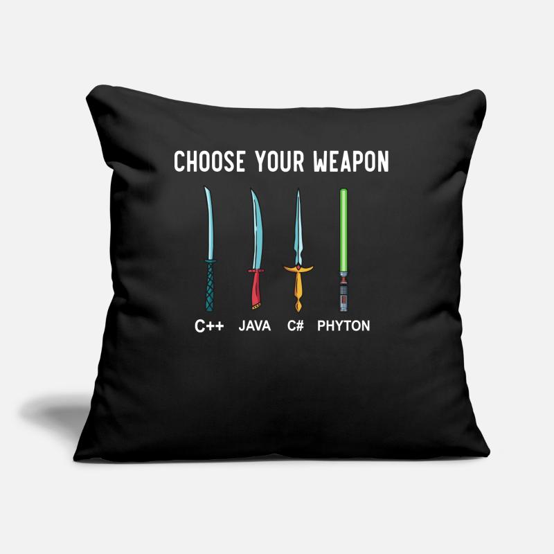 PHYTON PROGRAMMER Programmation Encodage d’encodeur Coussin et housse de 45 x 45 cm