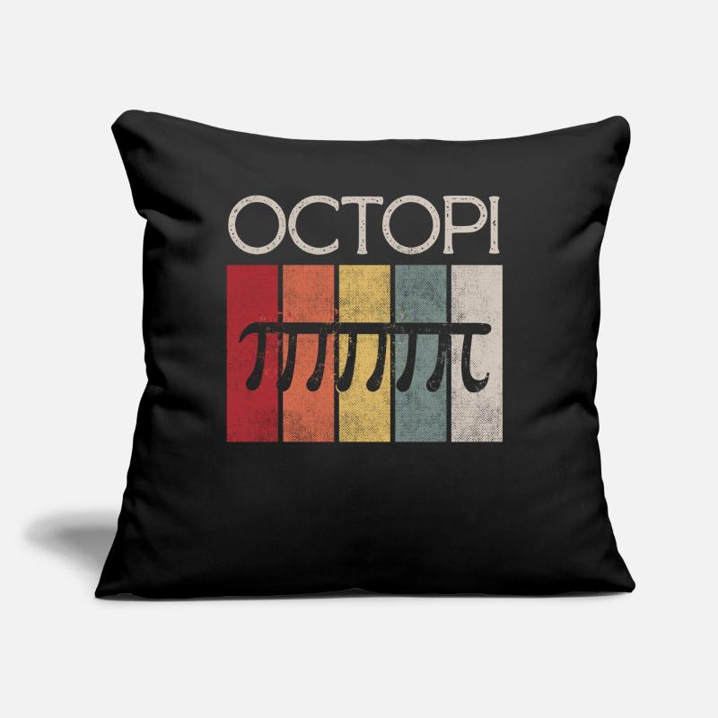 Octopi, PI, Math, Math Teacher Gift Coussin et housse de 45 x 45 cm