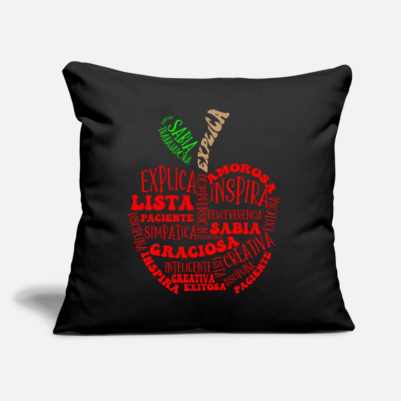 Spanischlehrer, Spanisch Lernen Sofakissen mit Füllung 45 x 45 cm