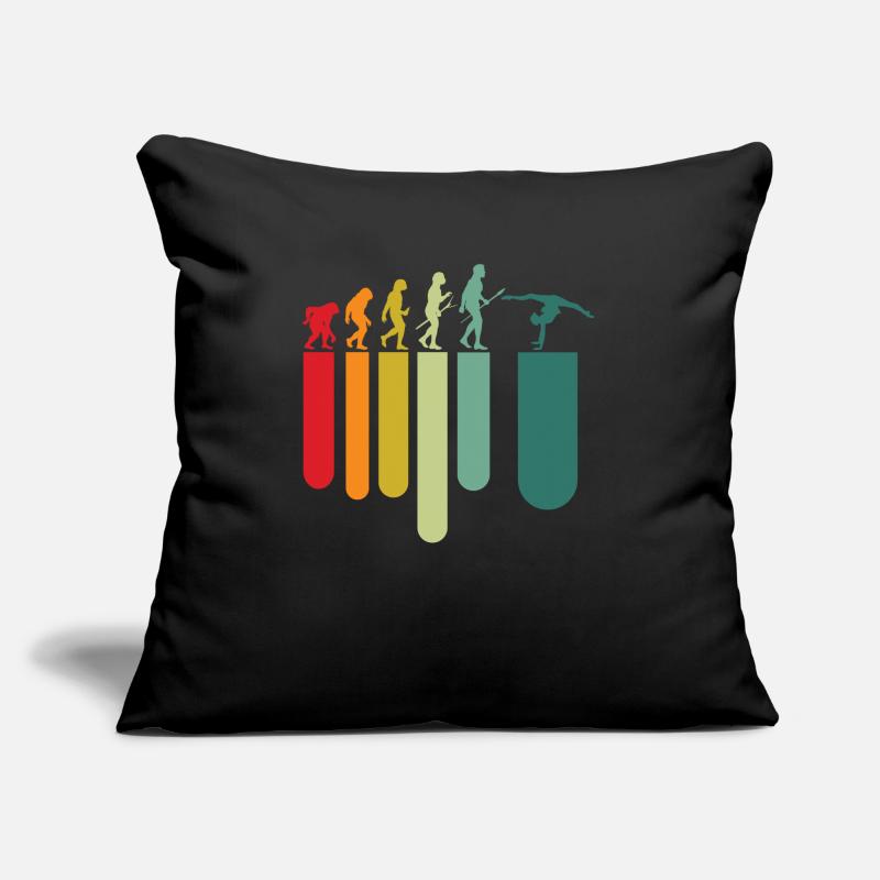 Évolution Gymnastique Coussin et housse de 45 x 45 cm