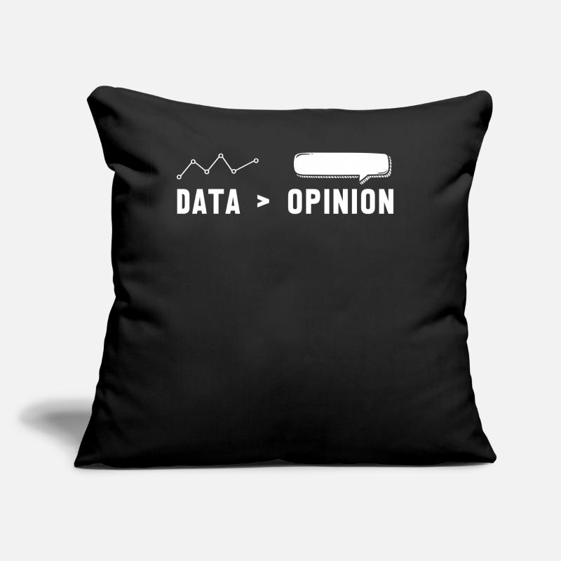 Big Data, Datenanalyst, Daten Größer Als Meinung Sofakissen mit Füllung 45 x 45 cm