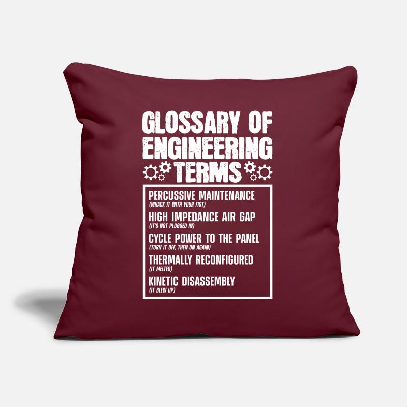 Glossar Der Technischen Begriffe Sofakissen mit Füllung 45 x 45 cm