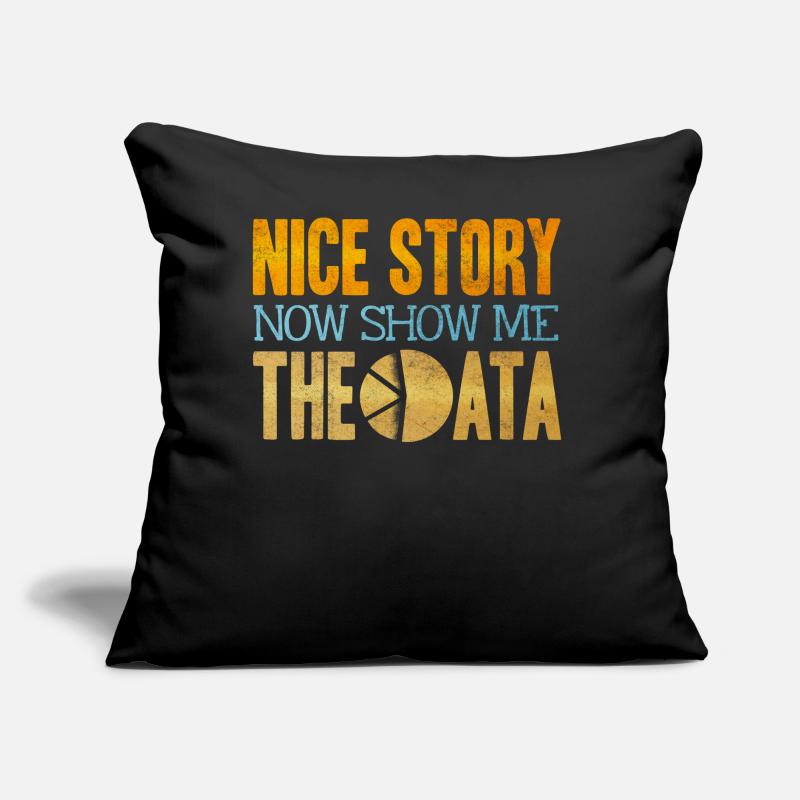 Data Analyst, Data Engineer Sofa pillow with filling 45cm x 45cm