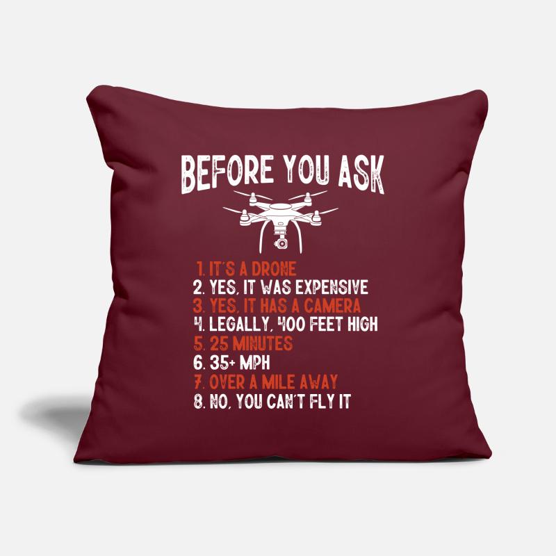 Drone flying, aerial drones, multicopters, drones Sofa pillow with filling 45cm x 45cm