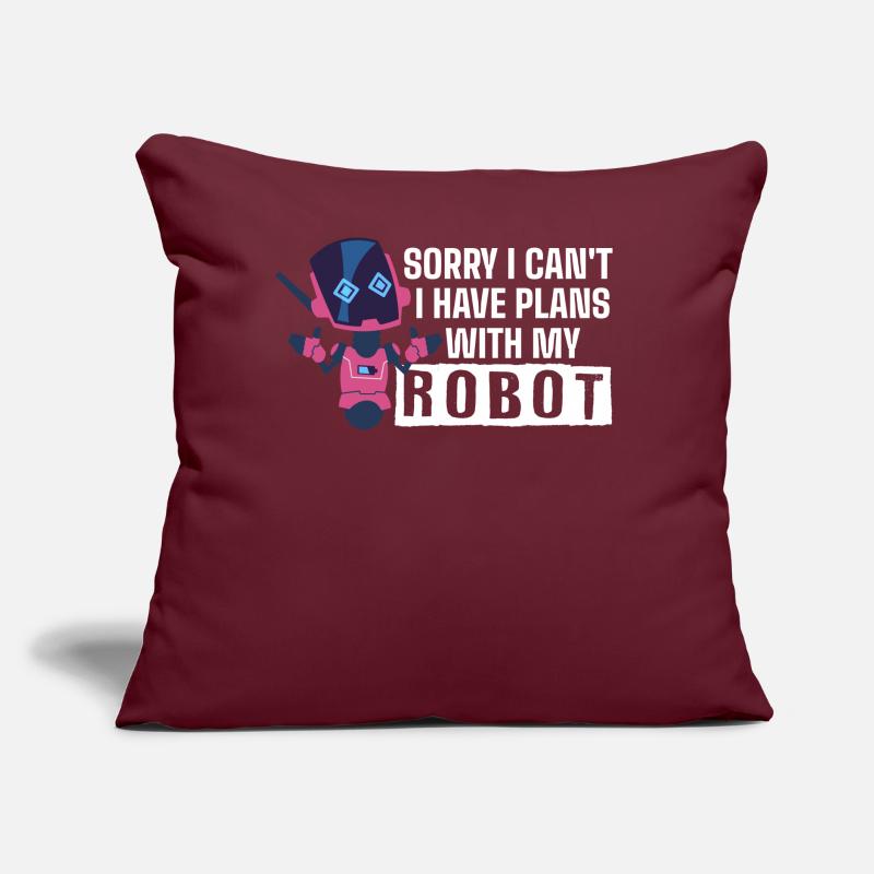 Robotique, constructeurs de robots Coussin et housse de 45 x 45 cm