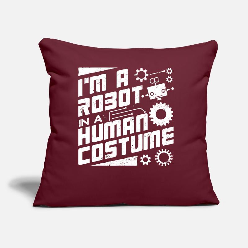 Robotics, Robotics Engineer Sofa pillow with filling 45cm x 45cm
