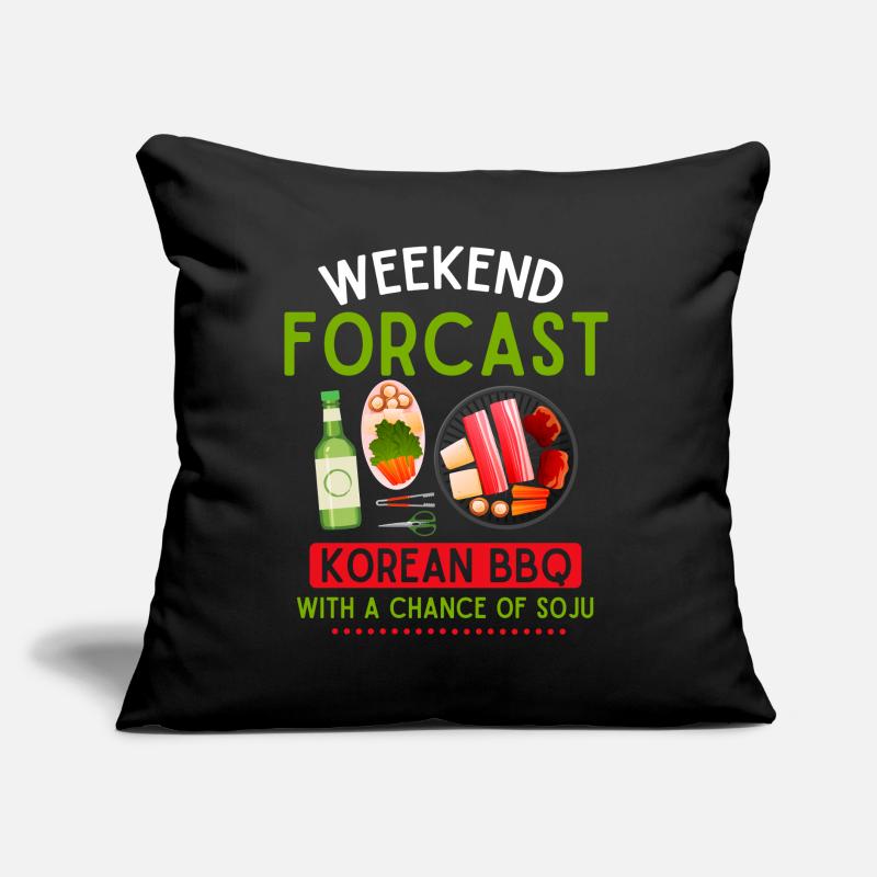 Barbecue coréen, Coréen Coussin et housse de 45 x 45 cm