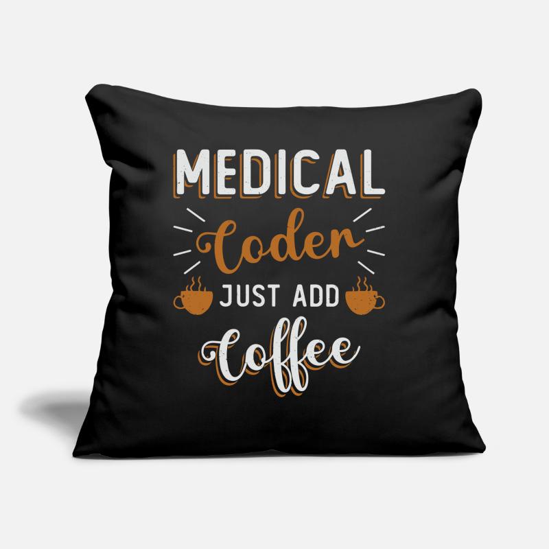 Codeur médical, programmeur Coussin et housse de 45 x 45 cm